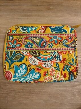 Vera Bradley Provencal Quilted Tablet/iPad Sleeve Case Zip Padded Floral